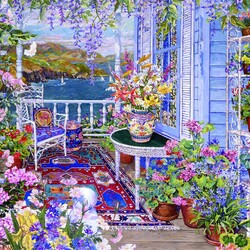 Jigsaw puzzle: Flowering time