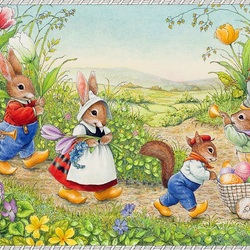 Jigsaw puzzle: Easter parade