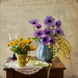 Jigsaw puzzle: Flowers for mom