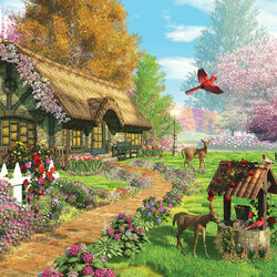 Jigsaw puzzle: Fairy house