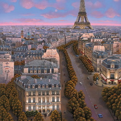 Jigsaw puzzle: With love for Paris