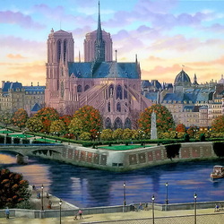 Jigsaw puzzle: Notre Dame de Paris