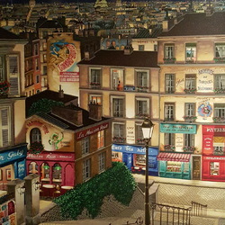 Jigsaw puzzle: Paris streets
