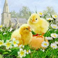 Jigsaw puzzle: Easter mood