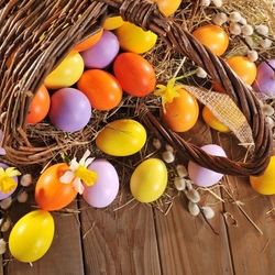 Jigsaw puzzle:  Easter basket