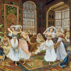 Jigsaw puzzle: Dancers in the harem