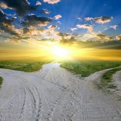 Jigsaw puzzle: Three roads to the sun