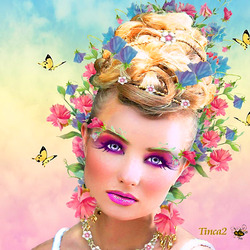Jigsaw puzzle: Girl spring
