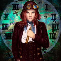 Jigsaw puzzle: Lady Steampunk