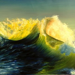 Jigsaw puzzle: Evening wave
