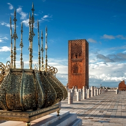 Jigsaw puzzle: Traveling in Morocco