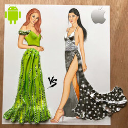 Jigsaw puzzle: Android Vs.iPhone OS