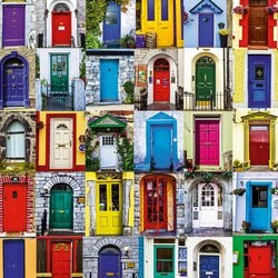 Jigsaw puzzle: Doors of the world