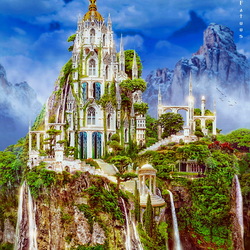 Jigsaw puzzle: Elven castle
