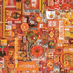 Jigsaw puzzle: Orange