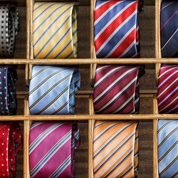 Jigsaw puzzle: Rolls of ties