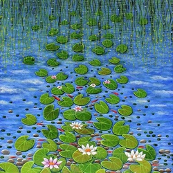 Jigsaw puzzle: On that pond