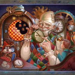 Jigsaw puzzle: Lord of time