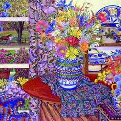 Jigsaw puzzle: Bright bouquet