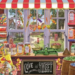 Jigsaw puzzle: Confectionery