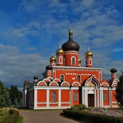 Jigsaw puzzle: Resurrection Cathedral in Staraya Russa