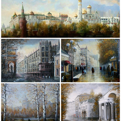 Jigsaw puzzle: Moscow, 20th century
