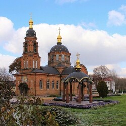 Jigsaw puzzle: Cathedral in Stary Oskol