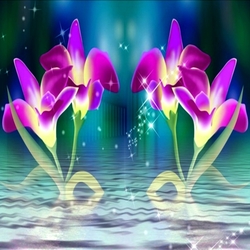 Jigsaw puzzle: Lilies