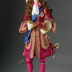 Jigsaw puzzle: Historical faces of England in dolls