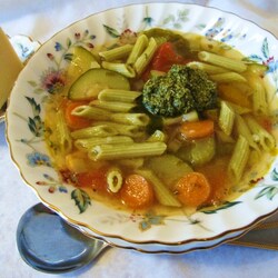 Jigsaw puzzle: Minestrone soup