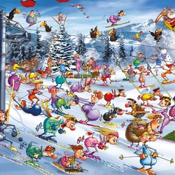 Jigsaw puzzle: Christmas Run