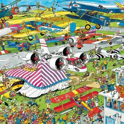 Jigsaw puzzle: At the airshow
