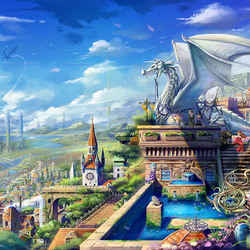 Jigsaw puzzle: Dragon city