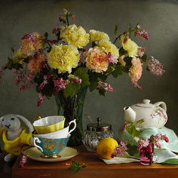 Jigsaw puzzle: After tea drinking