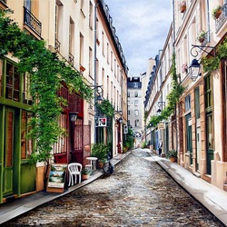 Jigsaw puzzle: Streets of Paris