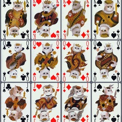 Jigsaw puzzle: Deck Cats