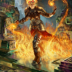 Jigsaw puzzle: Chandra: Summoner of Fire