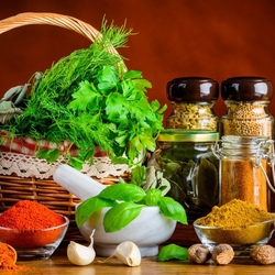 Jigsaw puzzle: Spices and herbs