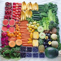 Jigsaw puzzle: Vegetables - fruits - berries