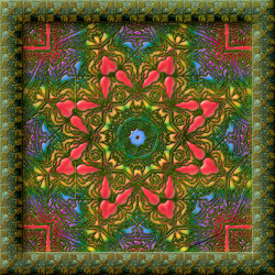 Jigsaw puzzle: Kaleidoscopic gradient