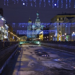 Jigsaw puzzle: Night Saint Petersburg