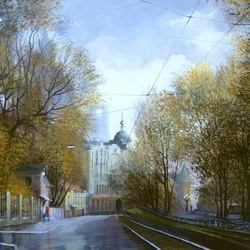 Jigsaw puzzle: Yauzsky Boulevard