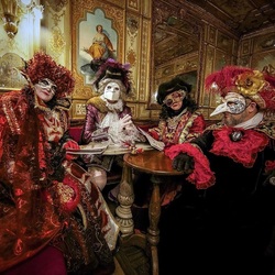 Jigsaw puzzle: Venice Carnival Costumes