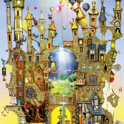 Jigsaw puzzle: Castles in the air