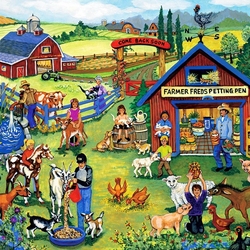 Jigsaw puzzle: Fred Patinga's farm