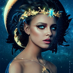 Jigsaw puzzle: Night queen