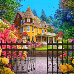 Jigsaw puzzle: Favorite home