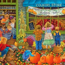 Jigsaw puzzle: Pumpkin festival