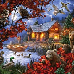 Jigsaw puzzle: Forester's house