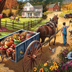 Jigsaw puzzle: Harvest